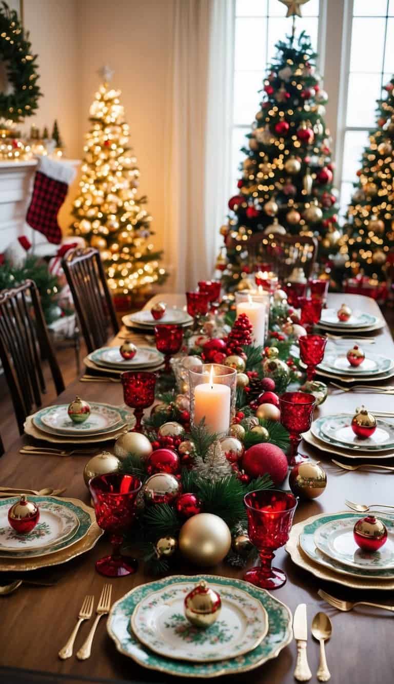 33 Christmas Tablescape Ideas: Festive Decor for a Merry Holiday Dinner ...