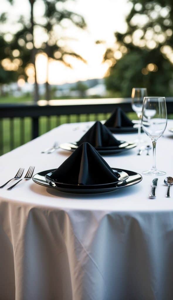 26 Black and White Tablescape Ideas: Chic Contrasts for Elegant Dining ...