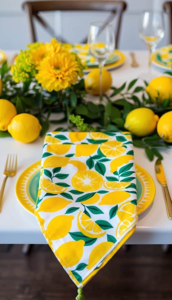25 Lemon Tablescape Ideas: Zesty Designs for a Bright and Cheerful ...