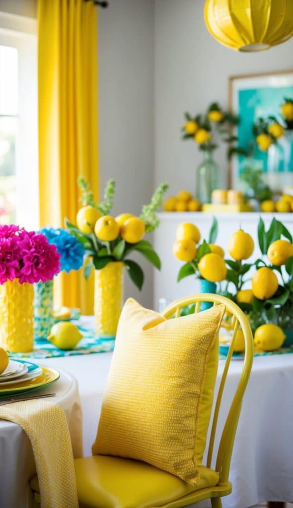 25 Lemon Tablescape Ideas: Zesty Designs for a Bright and Cheerful ...
