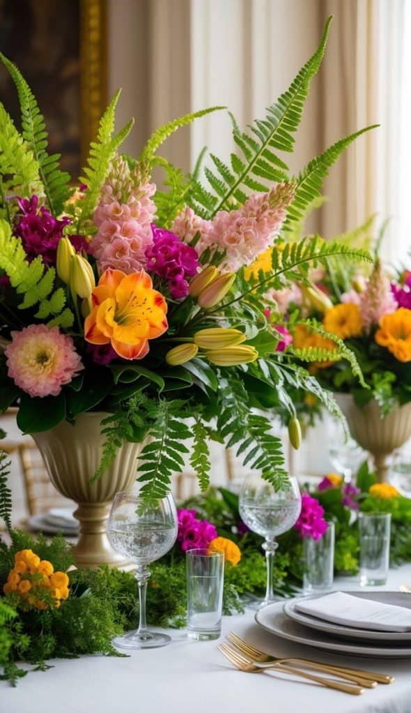 Floral Table Frame 32 Floral Tablescape Ideas: Breathtaking Centerpieces for Your Special ...