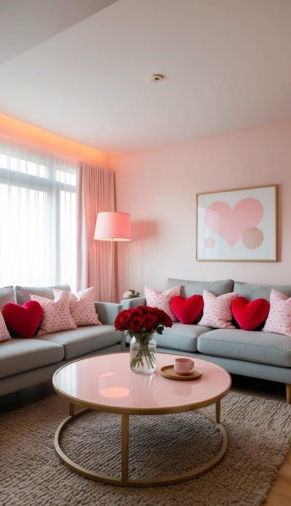 15 Valentine's Living Room Decorating Ideas: Cozy and Romantic Touches ...