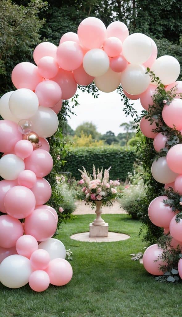 21 Pink Balloon Arch Ideas for a Dreamy Feminine Touch - We Heart ...