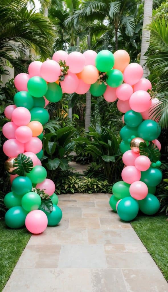 21 Pink Balloon Arch Ideas for a Dreamy Feminine Touch - We Heart ...