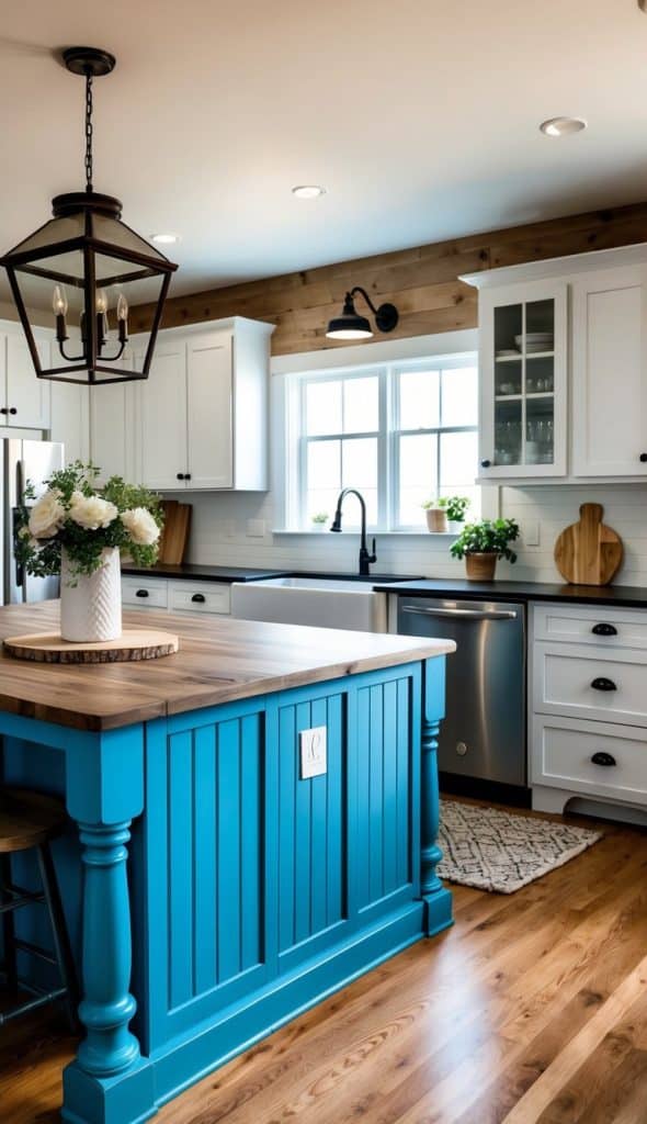 36 Farmhouse Kitchen Island Ideas for Your Home's Heart - We Heart ...
