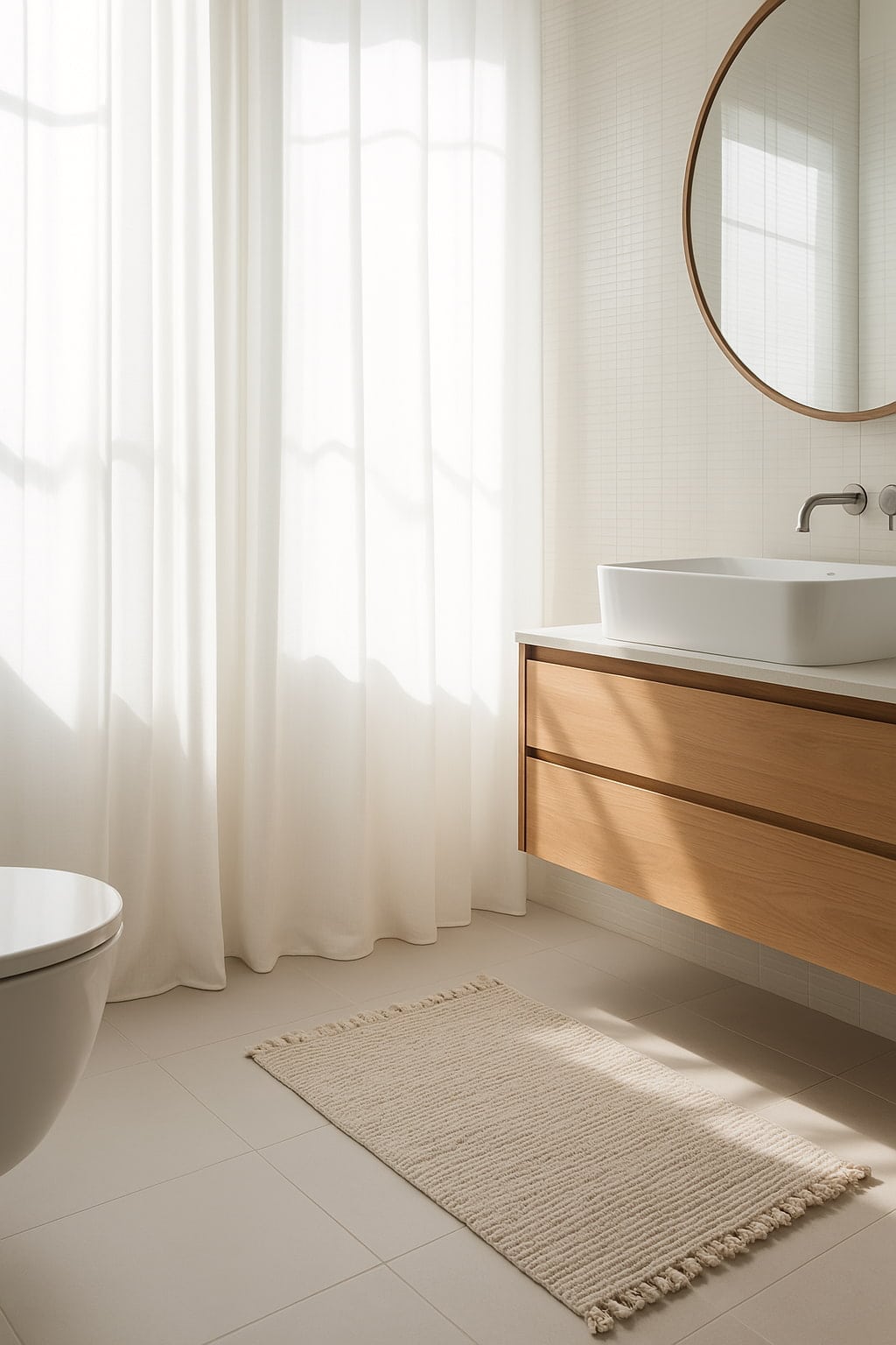 View of 15 Scandinavian Bathroom Ideas: Creating Serene Spa-Like Retreats With ...