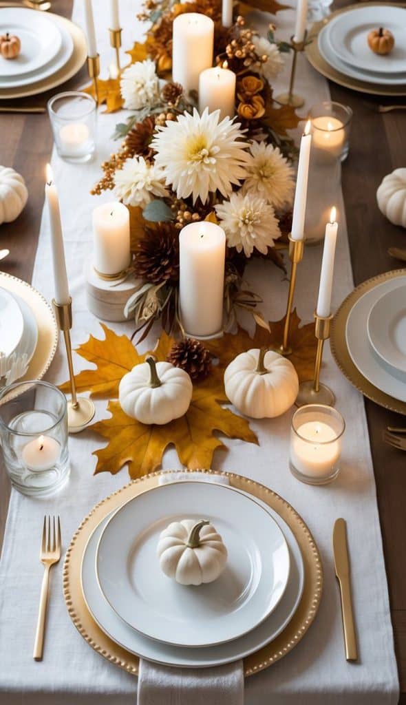 23 Modern Thanksgiving Tablescape Ideas That Are Chic & Festive - We ...